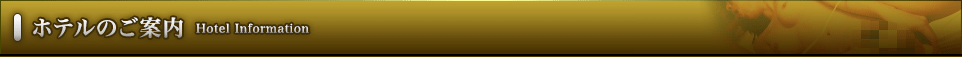 ホテルのご案内