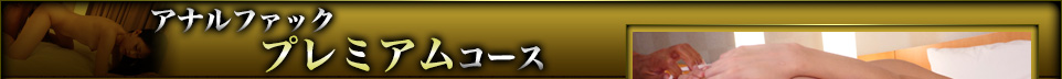 アナルファックプレミアムコース